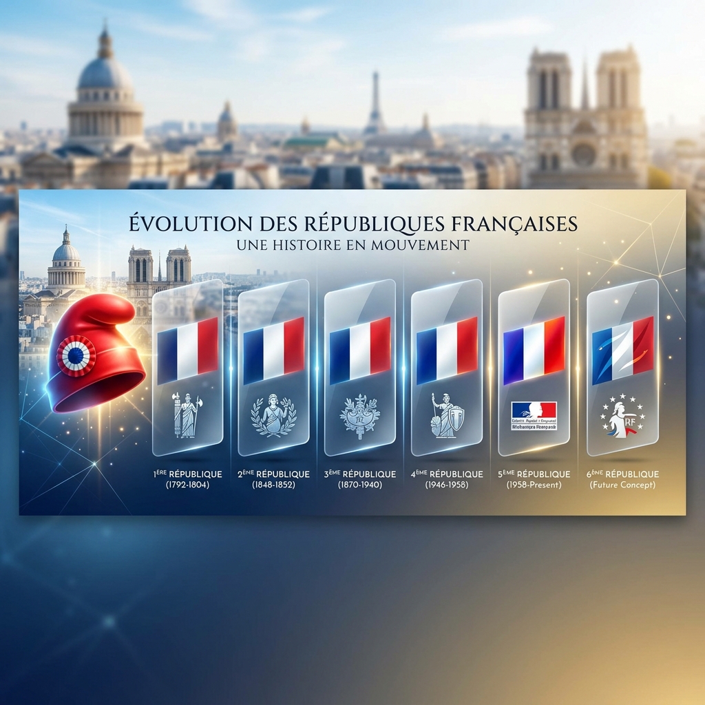 Évolution des Républiques françaises